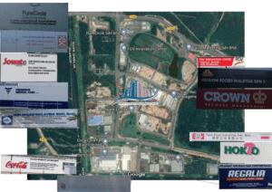 Techpark Bandar Enstek map