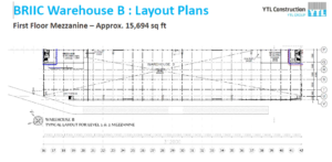 ytl bukit raja industrial land warehouse b layout plan first floor mezzaine