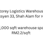 warehouse for rent shah alam