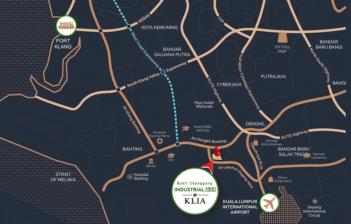 Factory Building For Sale in West Gate @ Eco Business Park, Puncak Alam, Selangor